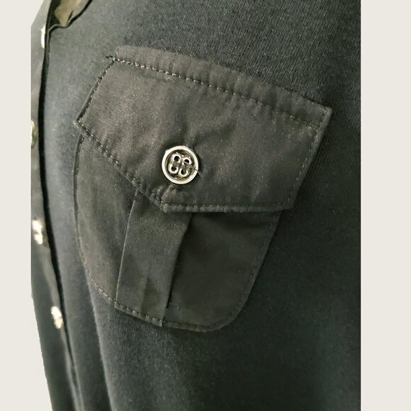 Karen Scott Four Button Top​ - Picture 6 of 8